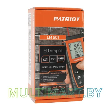 Лазерный дальномер Patriot LM 501 картинка 5